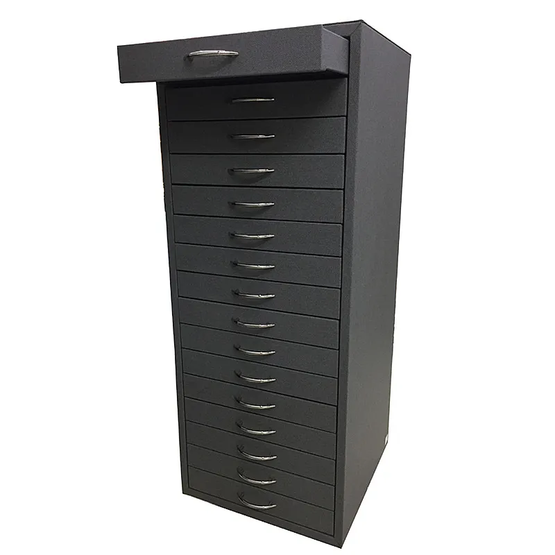 Wholesale 13/16 Trays Sunglasses Display Stand Storage Box Case Stand Grey Glasses Storage Showcase