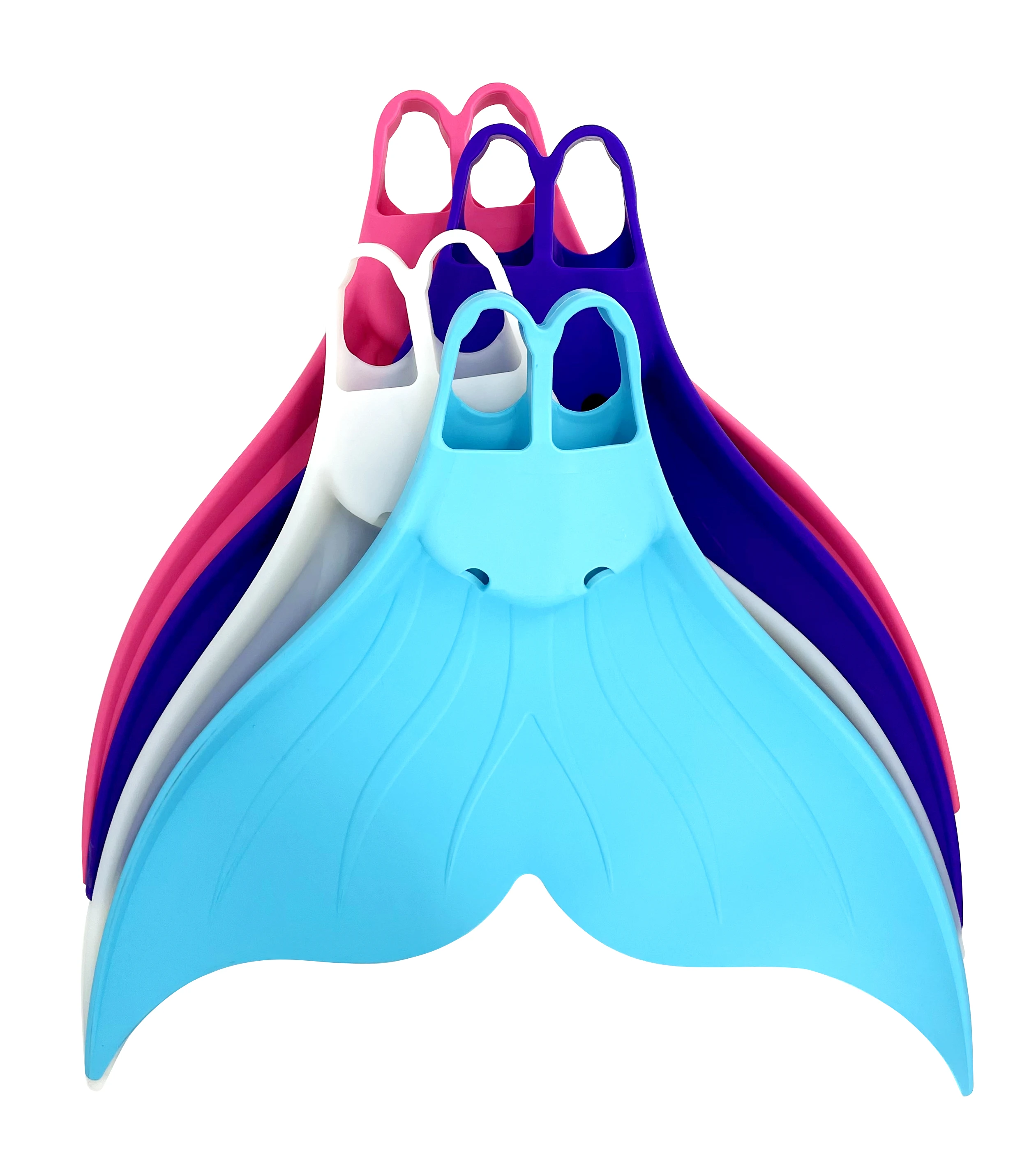 Heavy-Duty silicone Freediving Mermaid tail fin mermaid fin