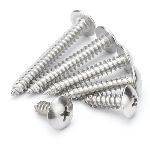 As customized 3 inch 1 4 stainless steel self tapping fasteners screws wood to metal