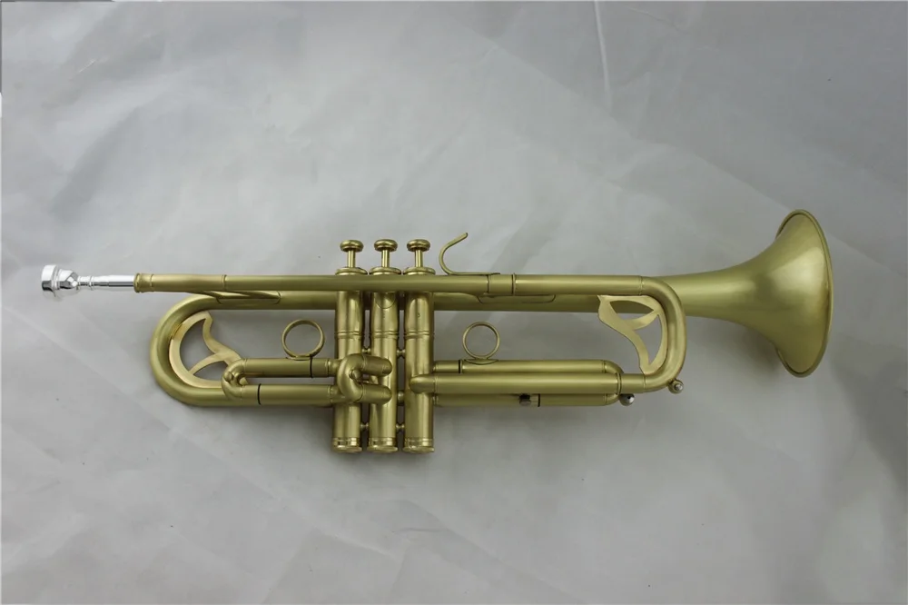 High Grade Original brass color polished trumpet