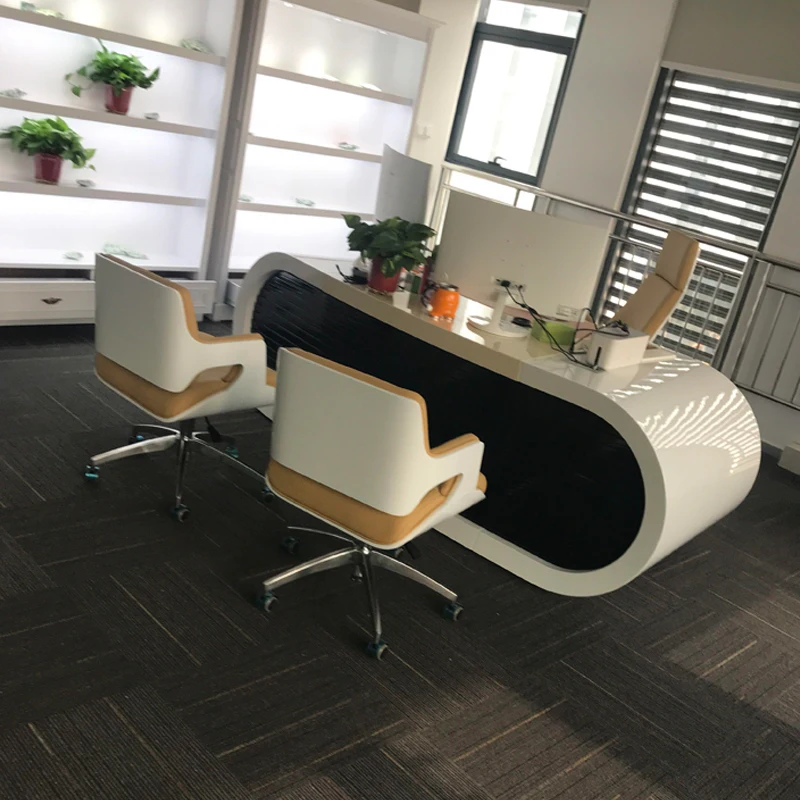 Короткие сзади компьютера кожаный чехол с крышкой вверх-вниз Регулируемый офисные кресла домашний офисный вращающийся стул