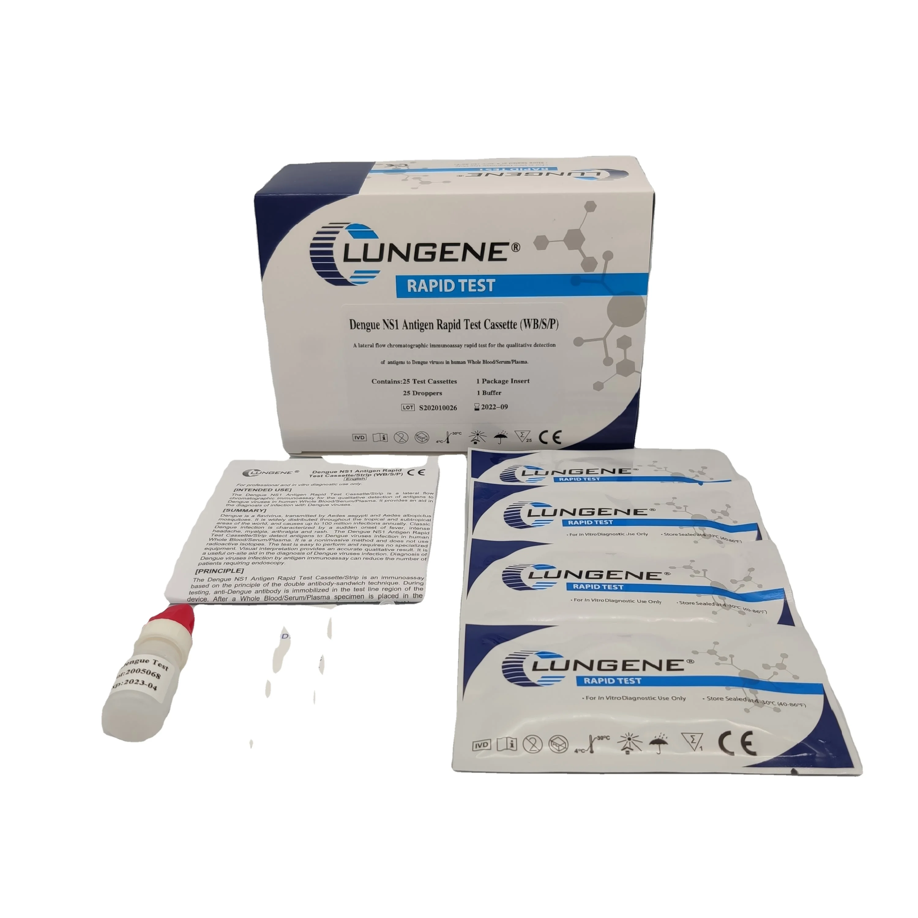 CE TGA Certificate DVOTT Antigen rapid test kit dengue self test agent kit rapid result in 15 minutes Fast detection for Japan