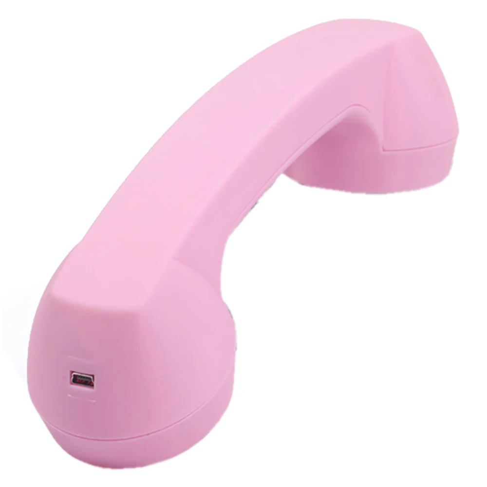 Cellphone Retro Handset Telephone Handset Anti-Radiation Retro Phone Headphone Cell Phone Receiver With Mic