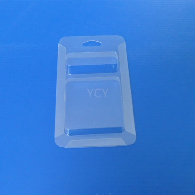 Wholesale plastic custom pvc slide insert cards fishing lures blister packs with the hang