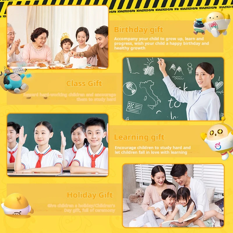 Eggy Party stationery set Back-to-school season burst gift pack primary and secondary school supplies Exquisite stationery gift