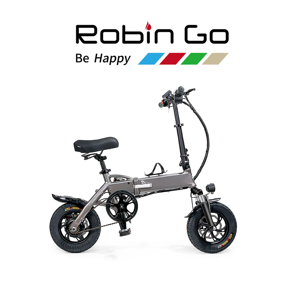14 Inch Mini Foldable Commuting Electric Bike Small Folding Electric Bicycle Ebike For Adults With Removable Battery