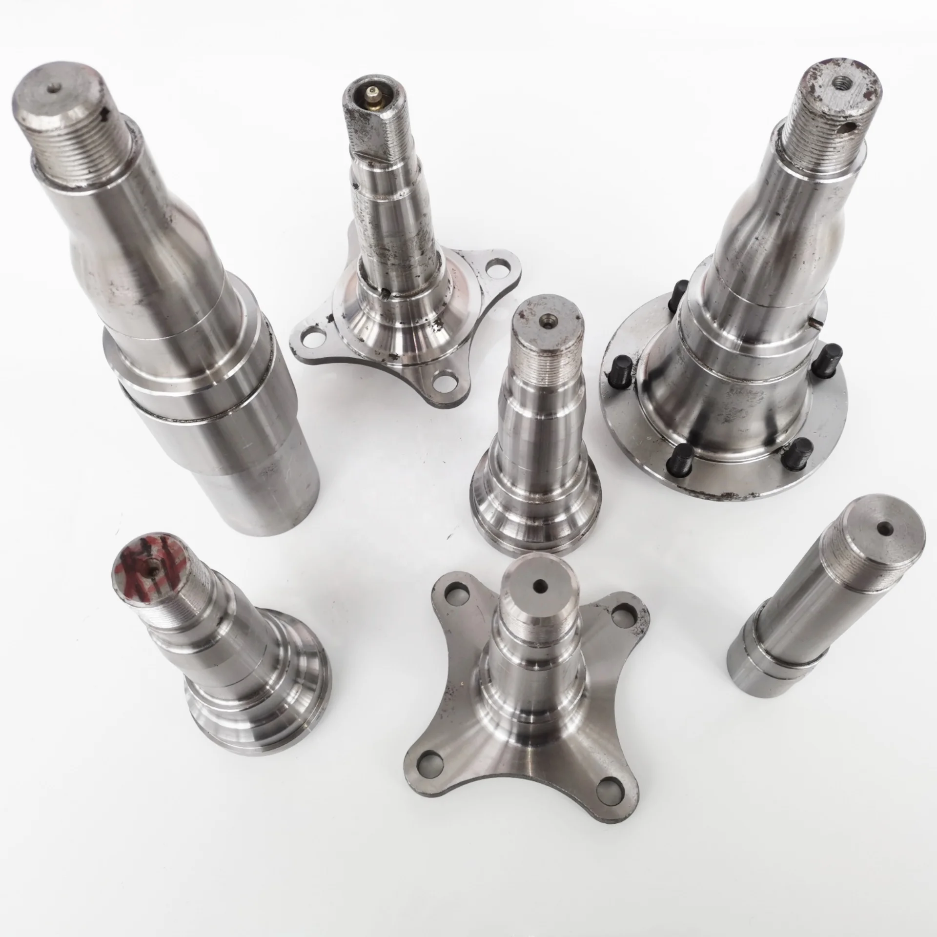 Forged trailer spindle trailer axle spindle for trailer boat