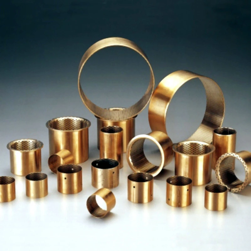 China Supplier A3 Steel Bushing /PTFE inside SF-1W lead free slide Bush/DU SF-1 bushing