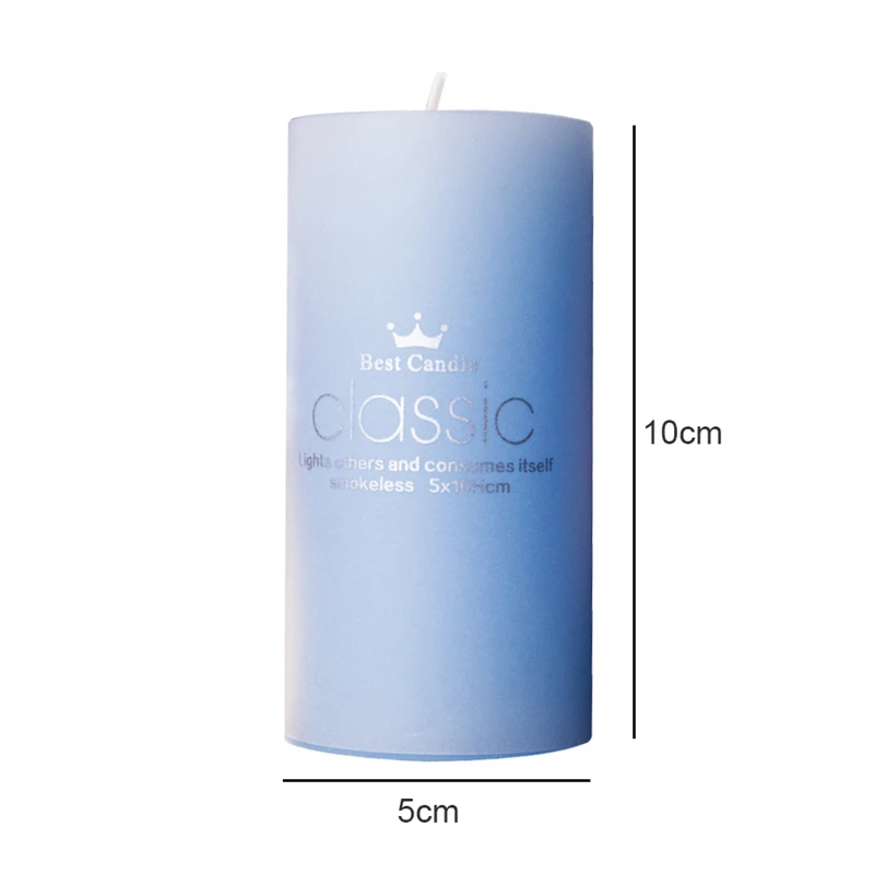 Wholesale Designer Relaxing Luxury Crystal Aromatherapy Candle Soy Wax Custom Pillar Candle
