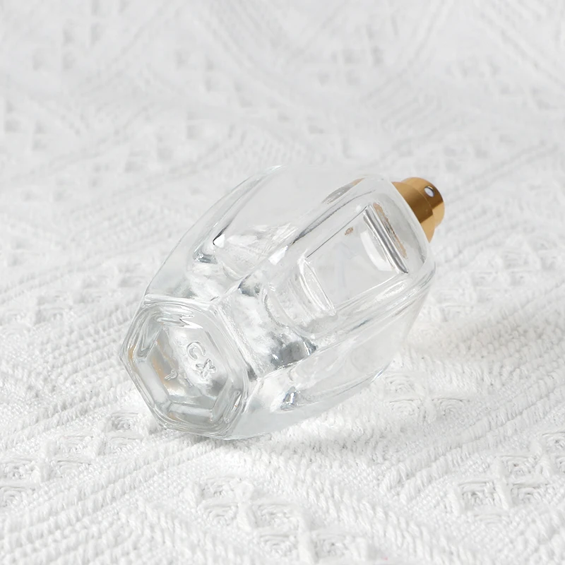 Custom logo 50ml perfume bottle glass spray bottle empty luxury perfume bottle