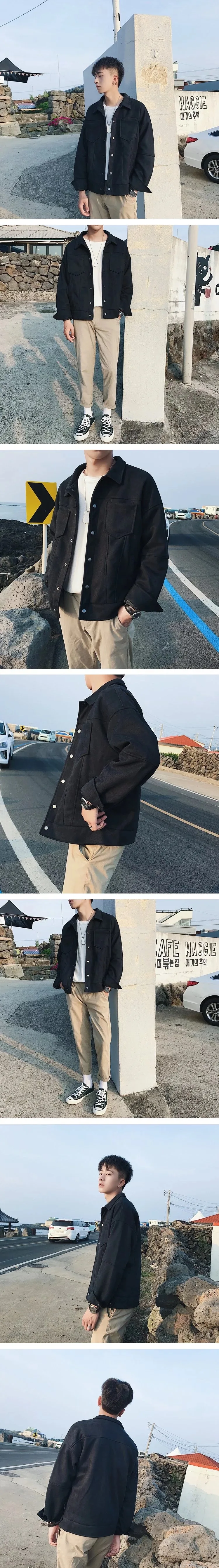 Winter 100% Polyester Wholesale Plain Suede Bomber Jacket