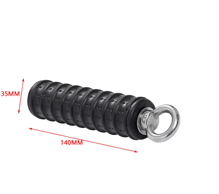 Tricep Rope Handle Pulldown Attachment Fitness Cable Attachments Pull Down Bar for Cable Machine