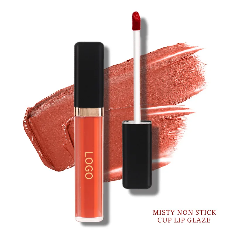 Hypoallergenic Vitamin E Vegan Lip Stick Long Lasting Waterproof Matte Liquid Lip Gloss Fawless Cheap Velvet Liquid Lipstick