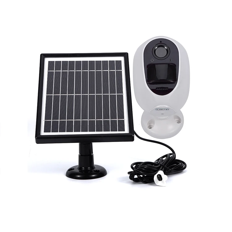 Manufacturer supplier 10m IR day night solar outdoor wireless ip home camera
