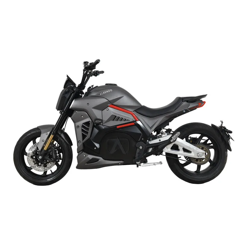 133v High Speed Central Motor Electric Motorcycle Alrendo High Performance with Water Cooling System