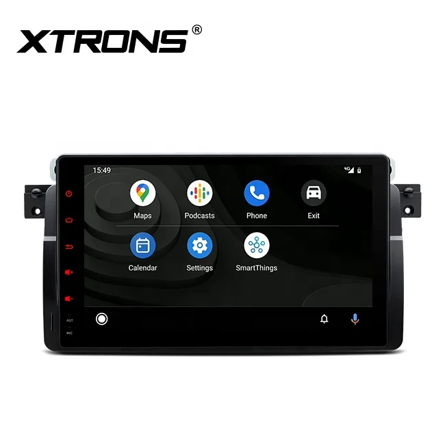 XTRONS 1 din 9 inch capacitive touch screen car stereo android for BMW E46 with dual WiFi gps navigation