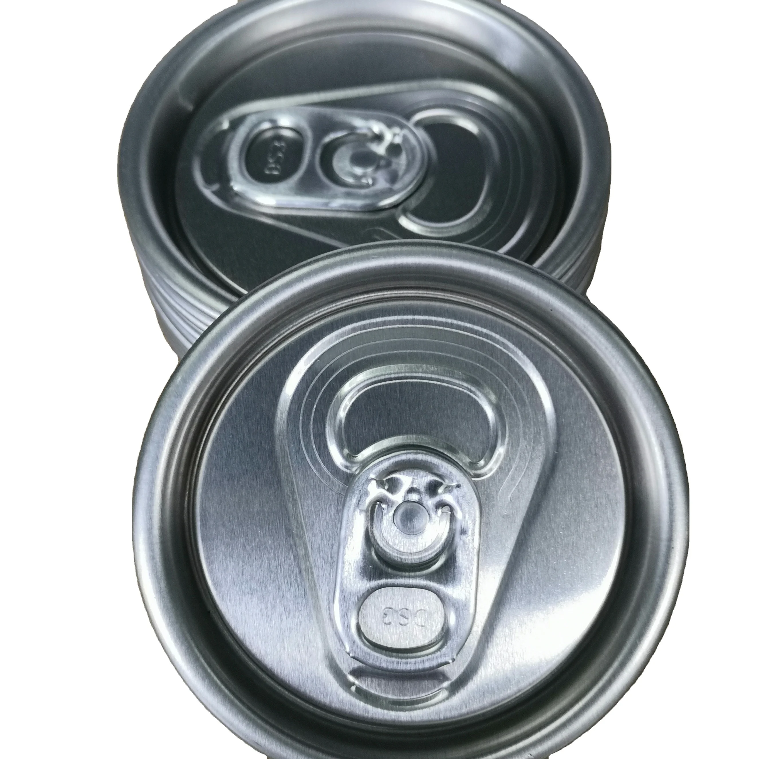 202# 63mm,aluminum lids for easy open cans,aluminum pull ring cap for caned food,juice,beer,sauce