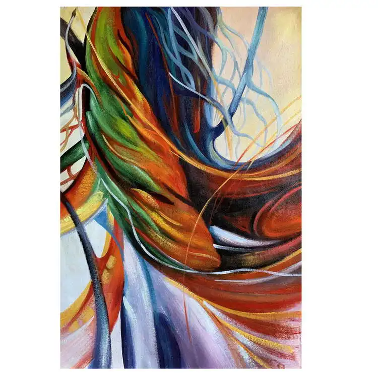 Handmade Modern Home Decor Textured Canvas Wall Art  Abstract oil  paintings