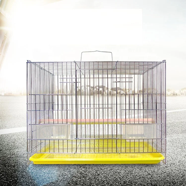 Large bird cage folding transport budgies stainless steel bird cage wire mesh