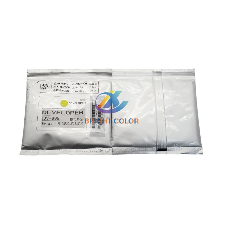 Hot selling Popular CMYK Color Developer Powder DV 898 Good Price Compatible For FS C8520 8025 8020 Developer Powder Parts