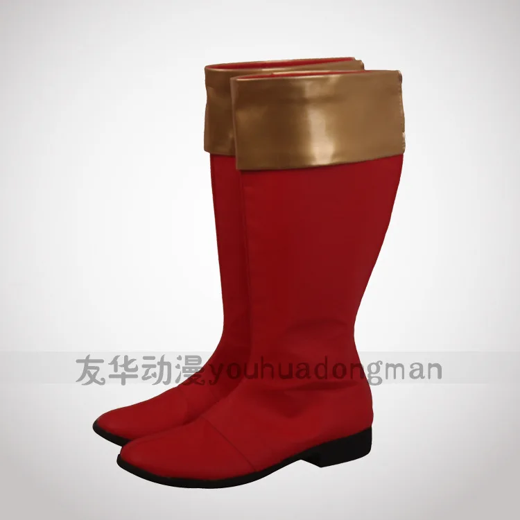 Bakuryu Sentai Abaranger Red Warrior cos Shoes