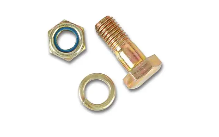 High strength color rotary tiller blade magazine screws grade 12.9