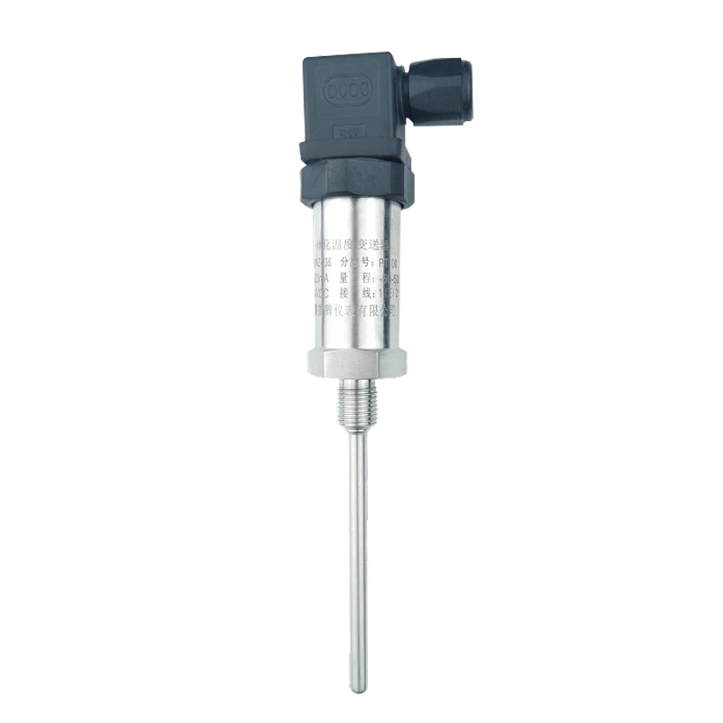 G1/2 PT100 Pt1000 Temperature Sensor High Accuracy 4-20ma Temperature Transmitter