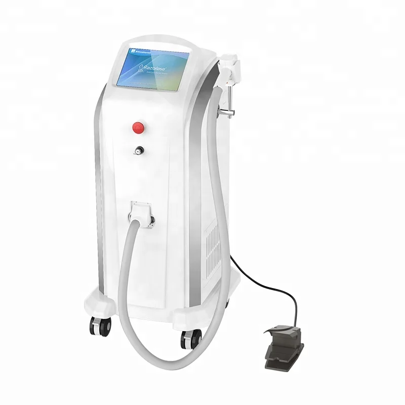 
808nm Diode Laser hair removal machine saloon equipments laser skin treatment machine 