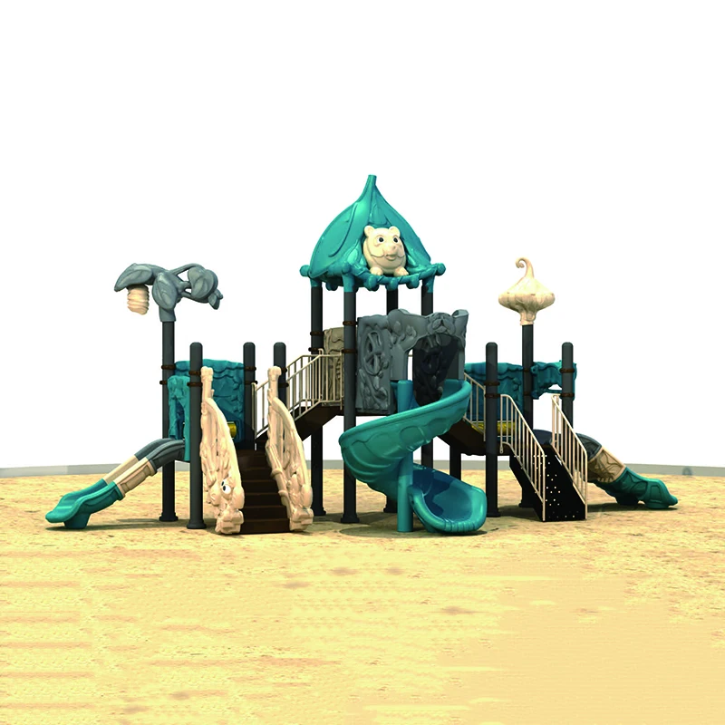 New style Plastic Garden Games kids outdoor playground outdoor play structure kindergarten outdoor play station