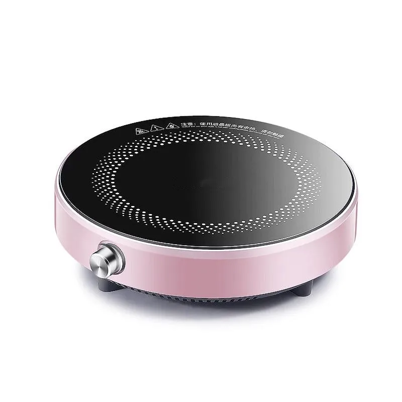 Kitchen High-power Household Commercial Round Shape Mini Stove Portable Fire Boiler Small Multi-function Induction Cooker Hotpot