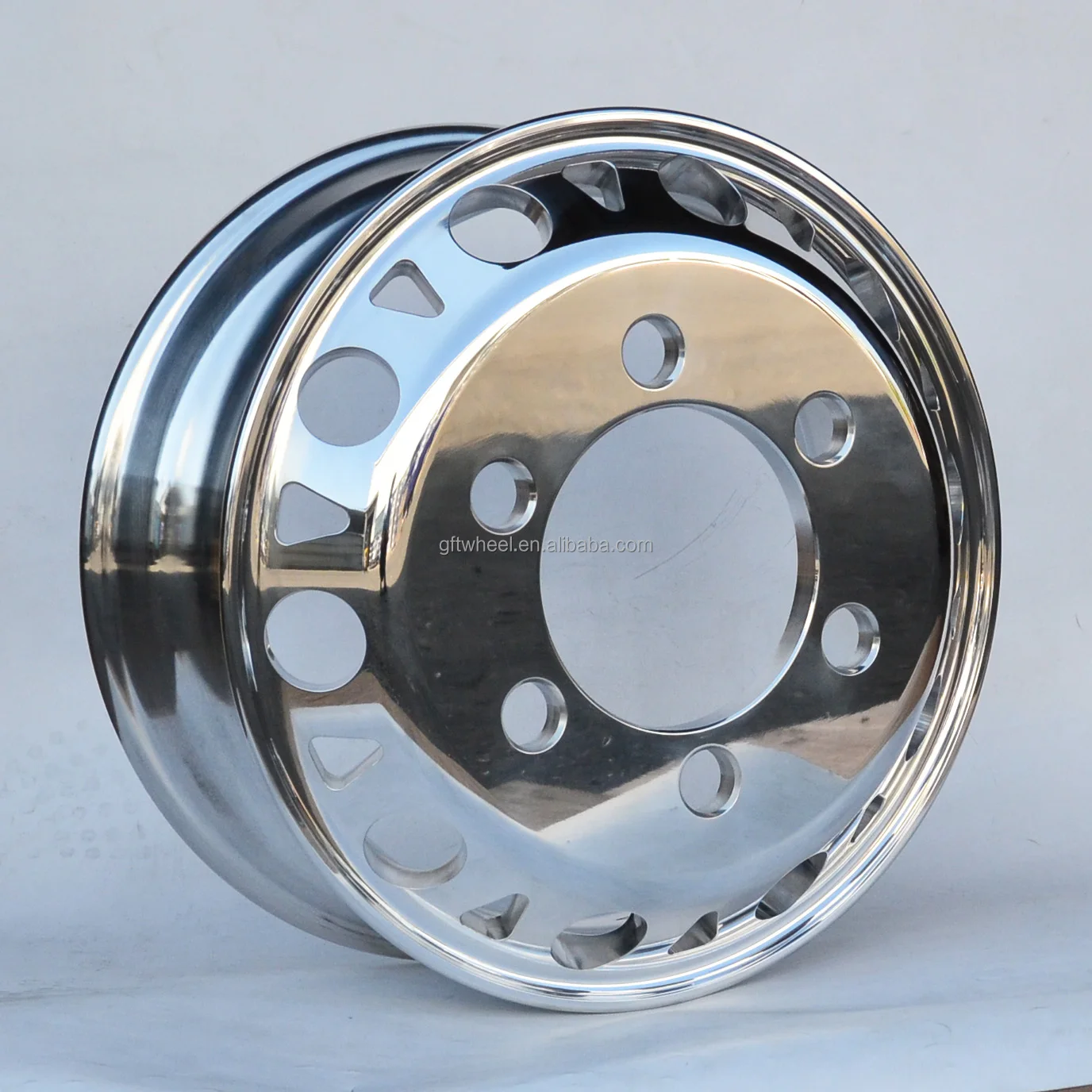 17.5' polished rims bus and truck alloy wheel material rims for good sales