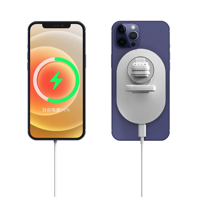  Новинка 2020 15 Вт Быстрое беспроводное магнитное зарядное устройство Magsafing для iphone 12 Pro