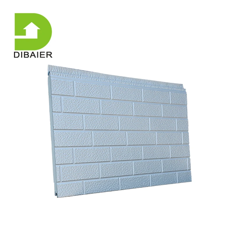 Metal Polyurethane Insulated Foam Board Decorative Exterior Wall Cladding PU sandwich Wall panel
