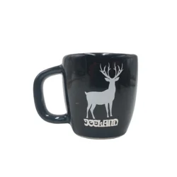 Customized Creative Design pot can Grow Plant Magnetic Ceramic  printing design mini flower pot half cup ceramic fridge magnet