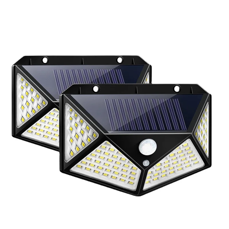 Outdoor Garden Waterproof Solar Lamps Human Body Induction LED Lamp Solar Sensor Wall light