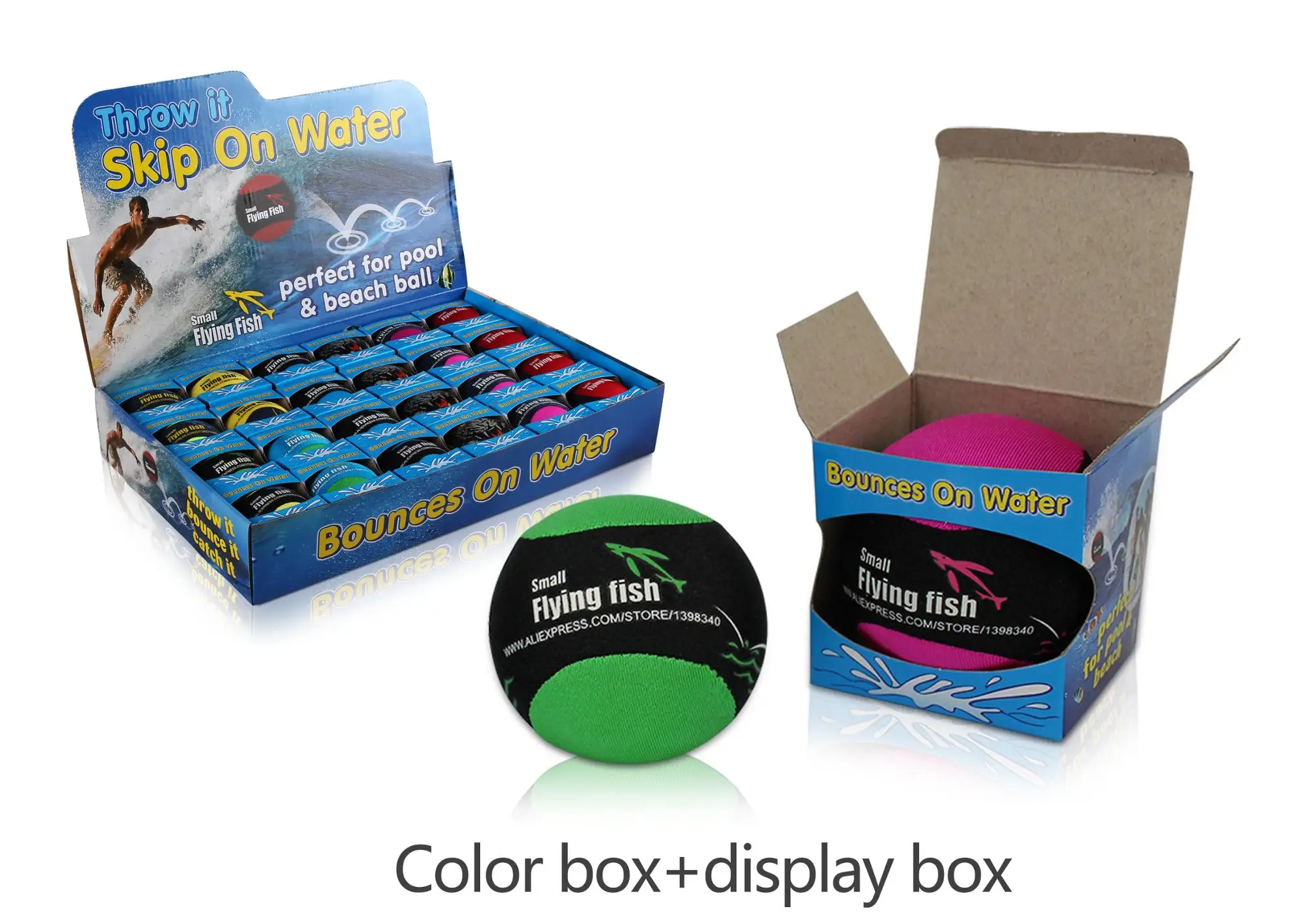 Brilliant High Quality Water Bouncing Ball Toys Pool Balls Great Summer Gift Water Skipping Kids Toy Bath Balls For Children