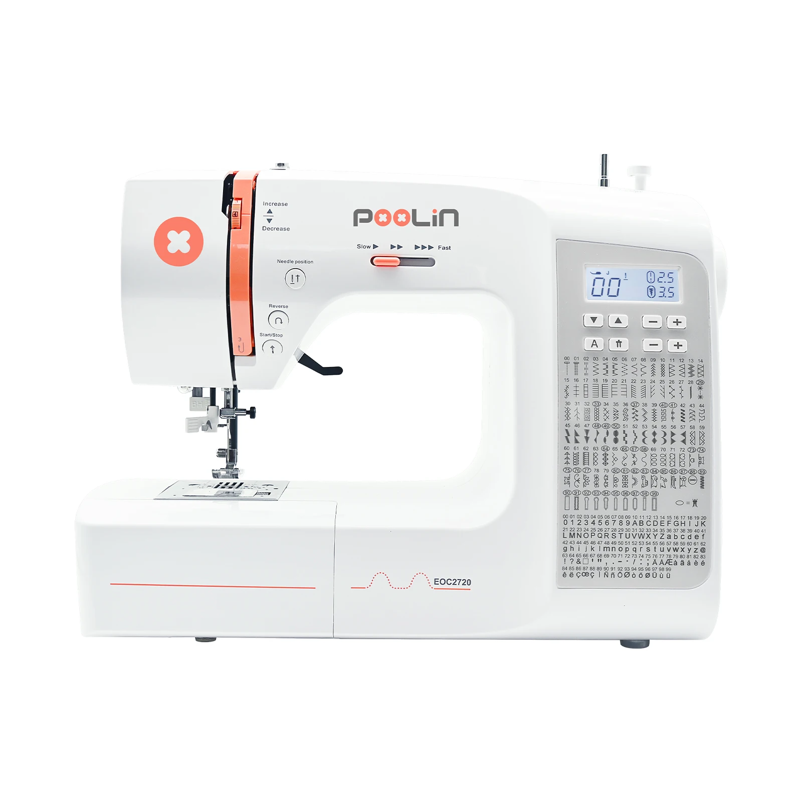 Automatic home use sewing machine for small business