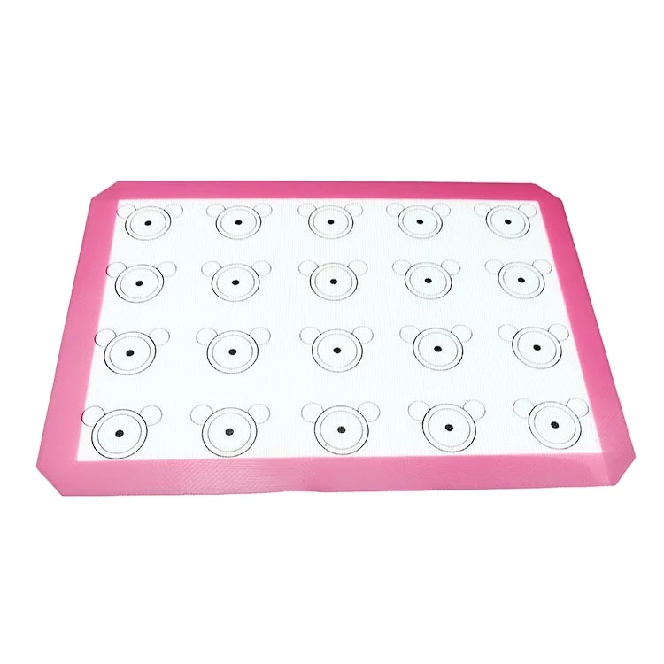 round  silicon drawing mat with edge pot  kitchen baking utensil spoon arge cooking  60 * 40 for dough