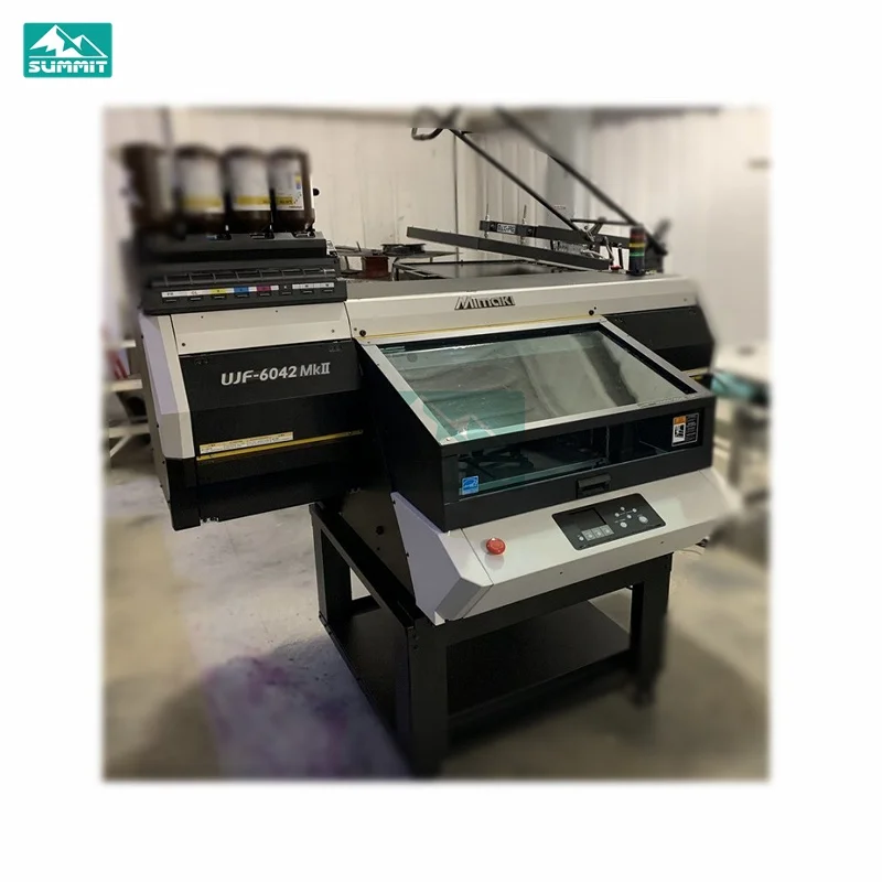 MIMAKI UJF-6042MKII UJF-6042MKIIE оригинальный UV-LED планшетный струйный принтер