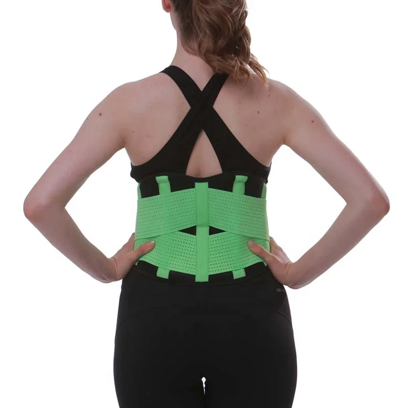 2021 new Multiple Color Neoprene Back Waist Support Belt for women
