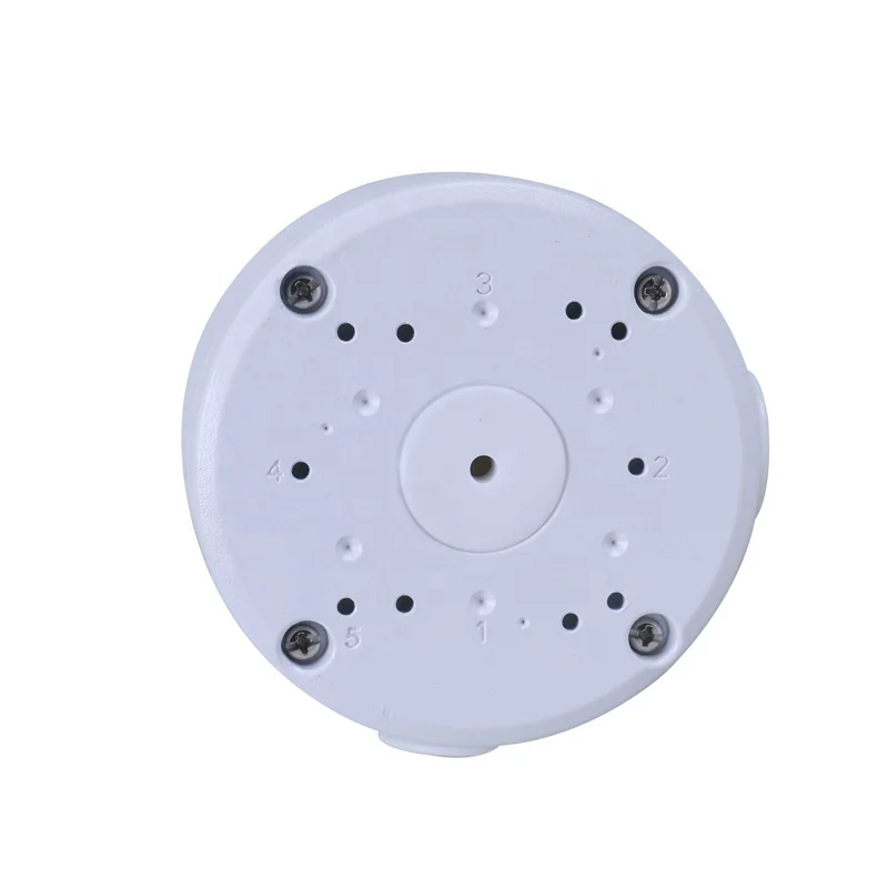Aluminium Alloy Metal Ceiling Mount Small Round CCTV Surveillance Security Dome Camera Brackets Junction Box Hidden Cable