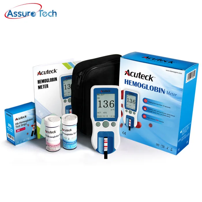 Assure Hand-held Digital Portable Hemoglobin Monitor Test Meter Analyzer