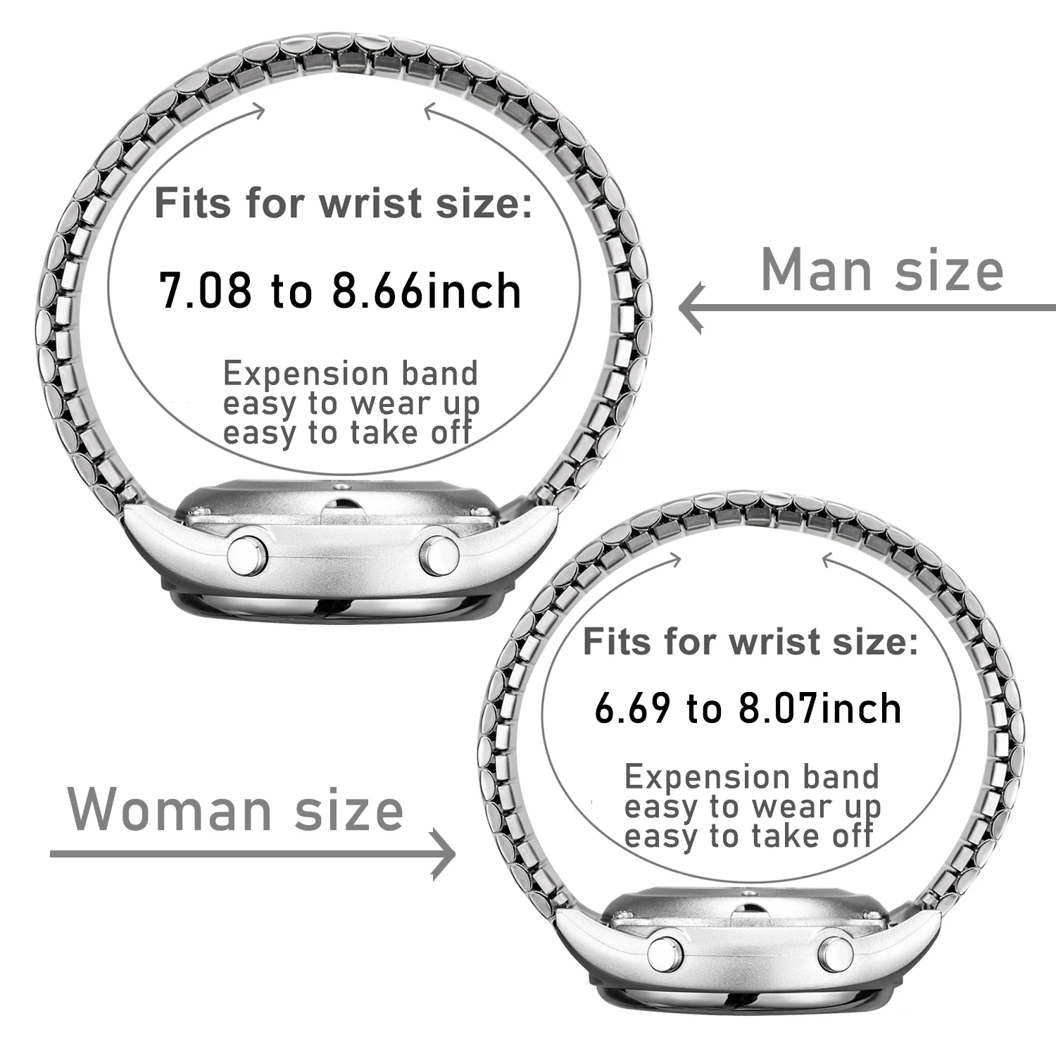 Hearkent  UK or US Atomic Talking Watch for blind or elder people  loud and clear man voice talking watch for women lady kids