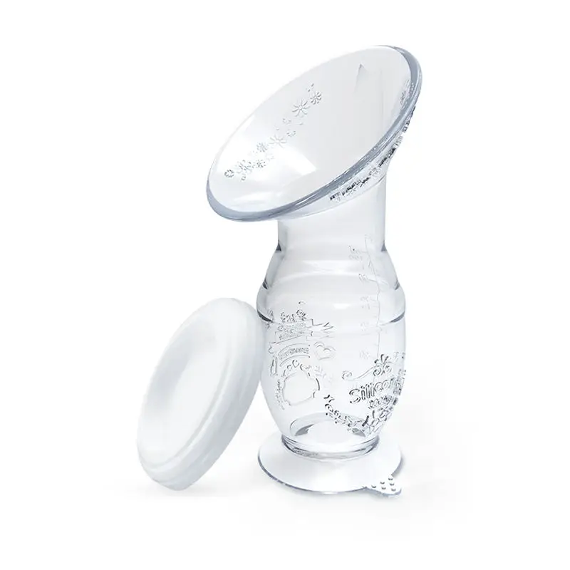 Baby Feeding Manual Breast Collector Automatic Correction Breast Milk Silicone Pumps Maternity breast pump