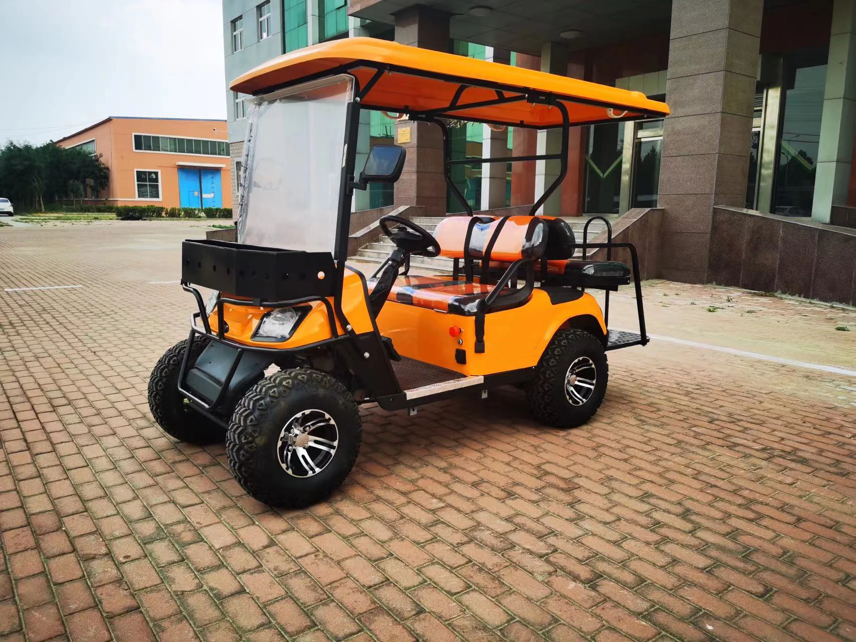 Sharefer 4 seats off road Electric Golf Cart jeep golf kart 4 seaters vw car 4 seater ATV Electric Golf Carts for sale