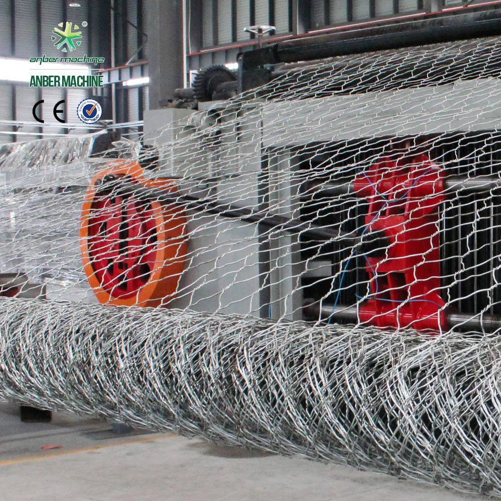 Gabion box wire fencing machine Galvanized wire gabion mesh machine