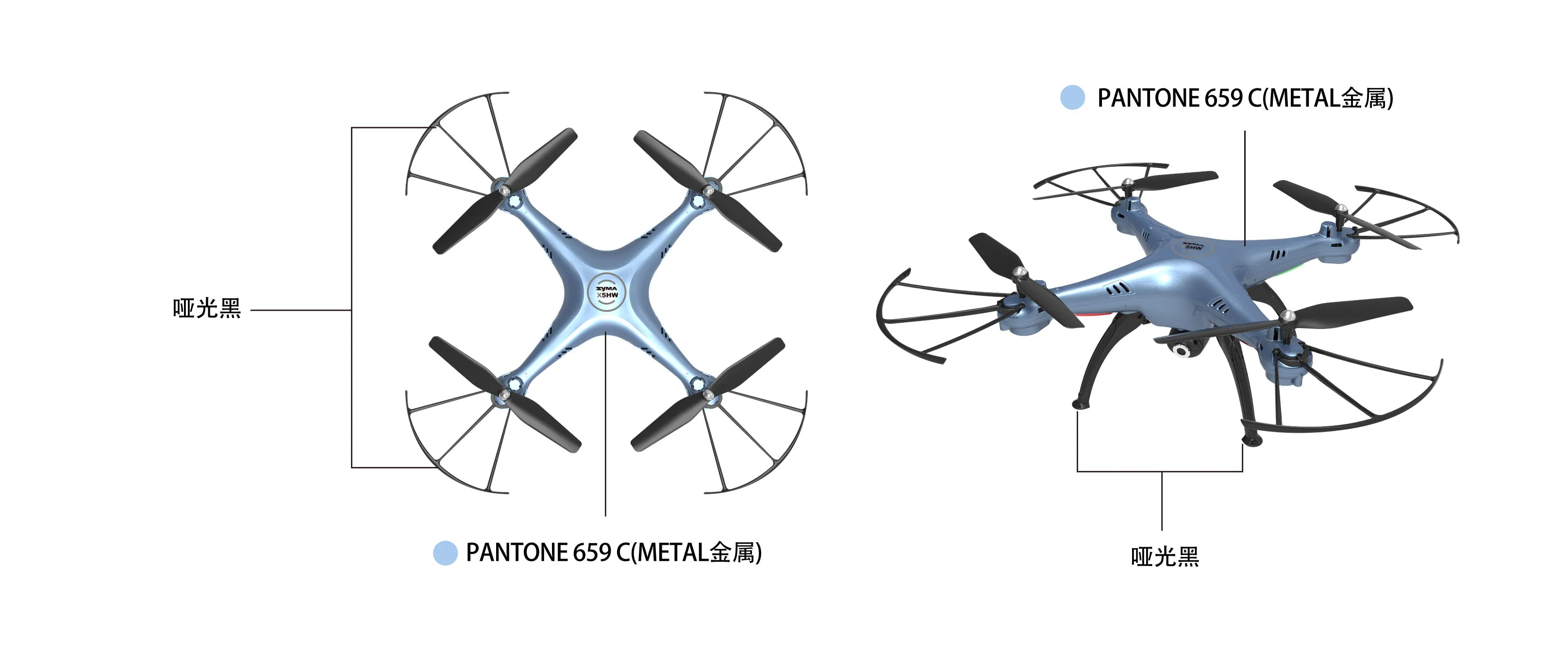 LEHOO SYMA X5HW Professional RC Drone 4CH six-axis Remote Control aircraft with wifi-camera
