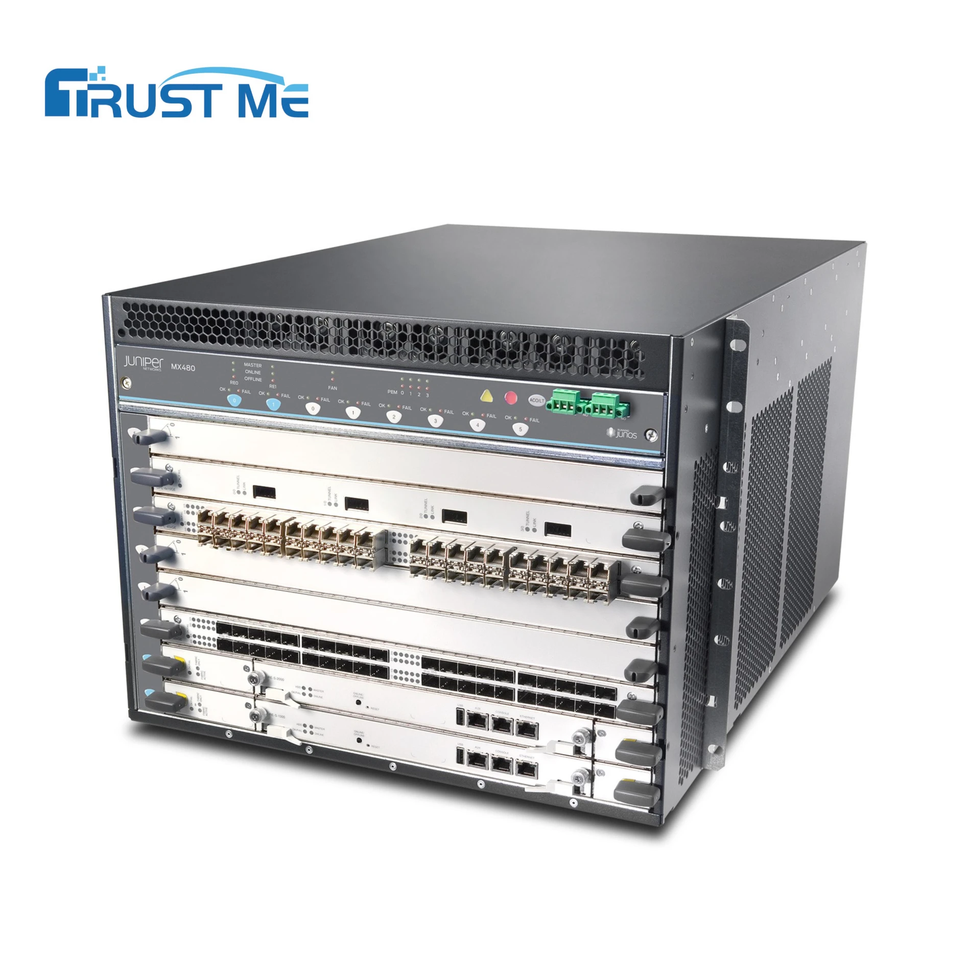 Хорошая цена MX480-PREMIUM3-DC маршрутизаторы для можжевельника 10/100/1000 Мбит/с поддерживает WDS & WPS QoS VPN USB Mesh Functions доступные в наличии