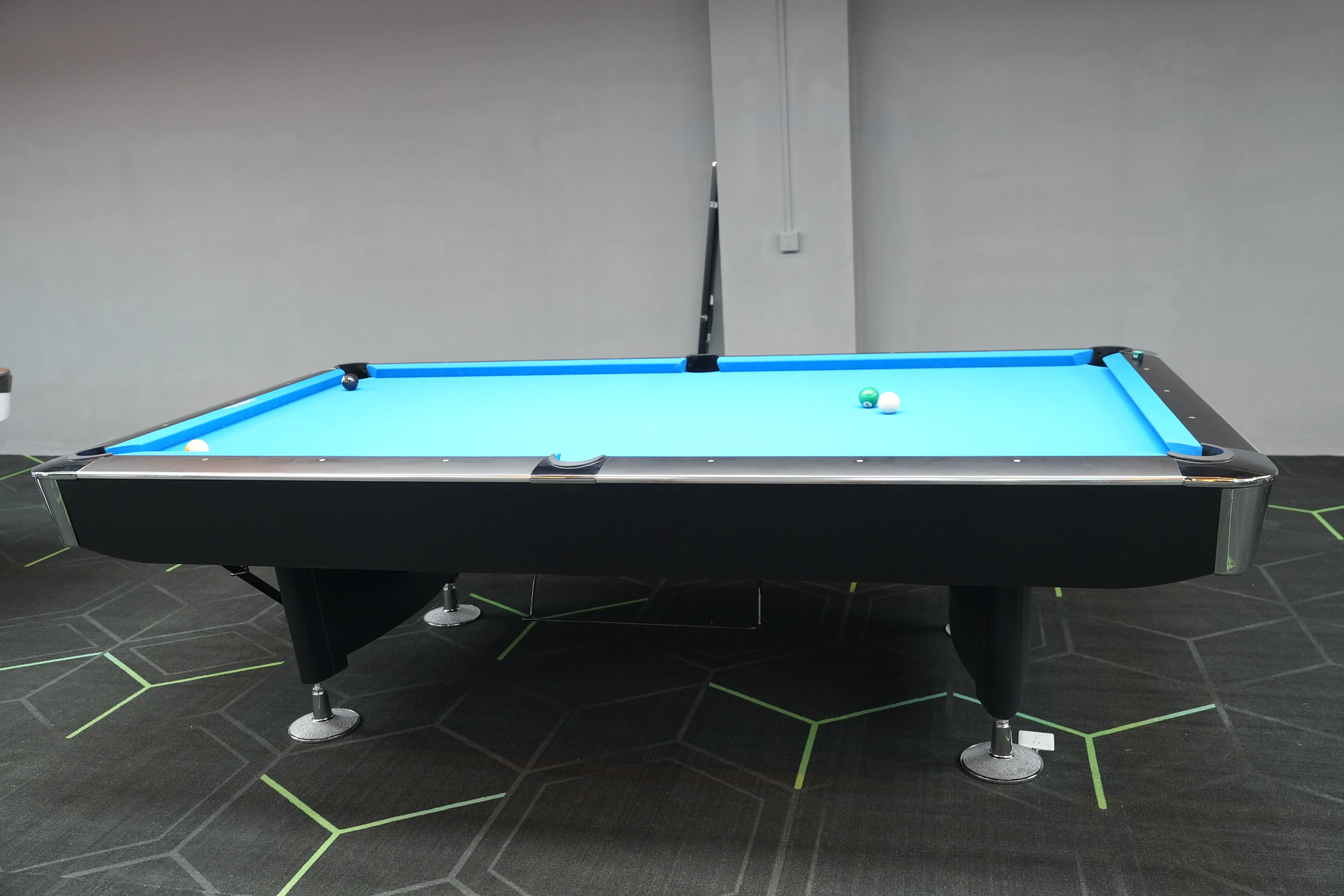 Superior 9ft Indoor Sports Pool Table Natural Slate Billiard Table at Wholesale Price Snooker & Billiard Tables