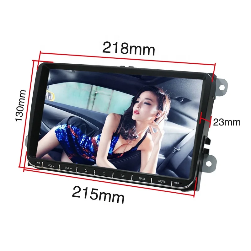 Hot Sale 9Inch  Android 9.1 Navigation BT Media MP4 MP5 Player for Volkswagen